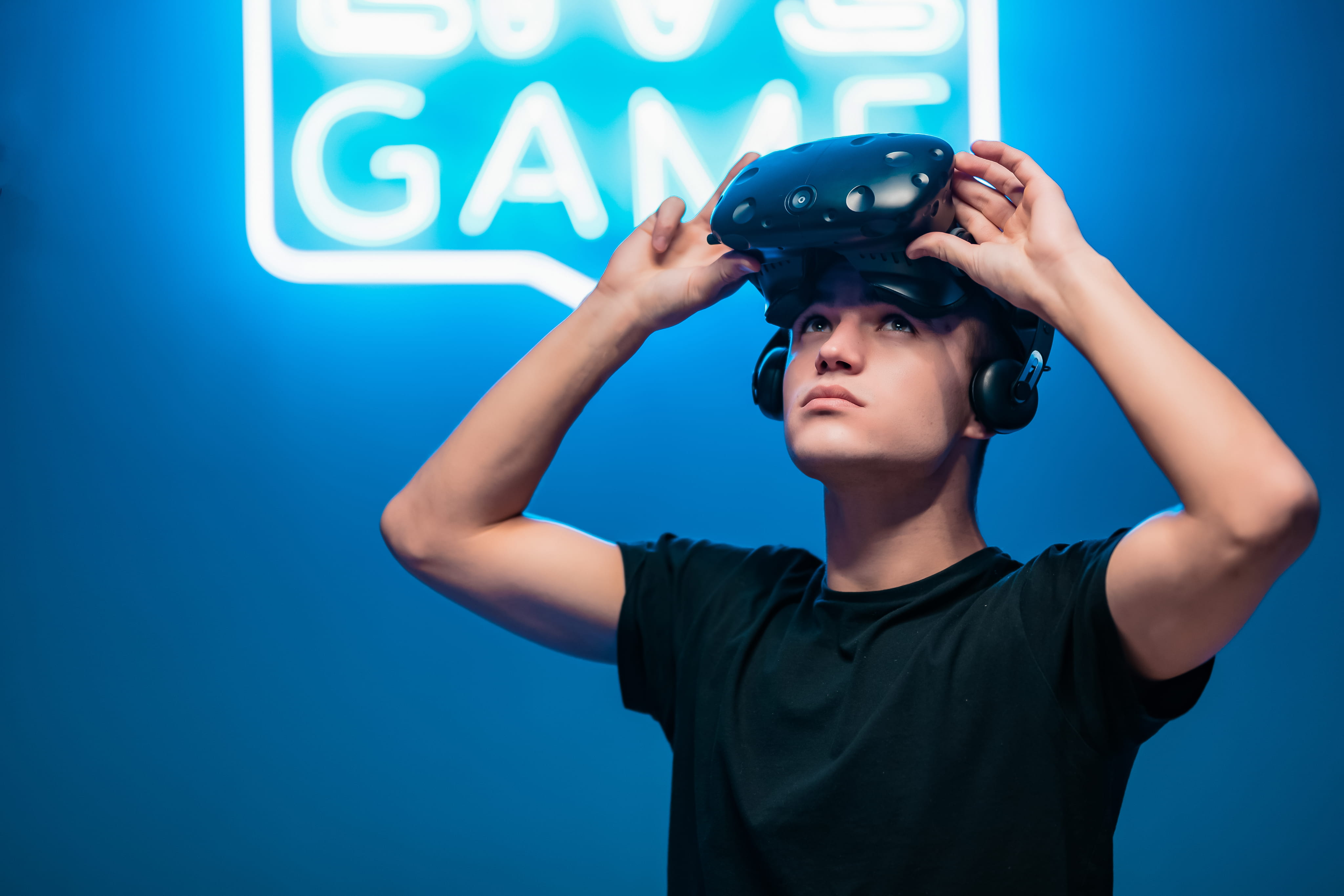 Boy with VR